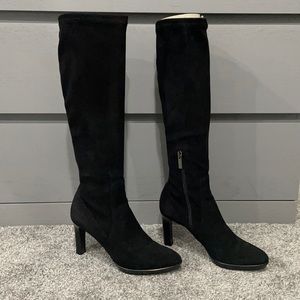 Aquatalia Rumbah suede boot - black 8.5M